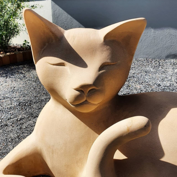 Lekskulptur-Katt