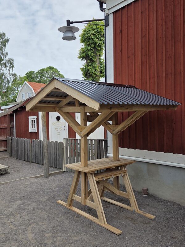 Välkomnande entrébord med tak - Bild 2